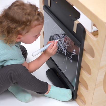 CUBITRI® Climbing Play Cube With Rope Window