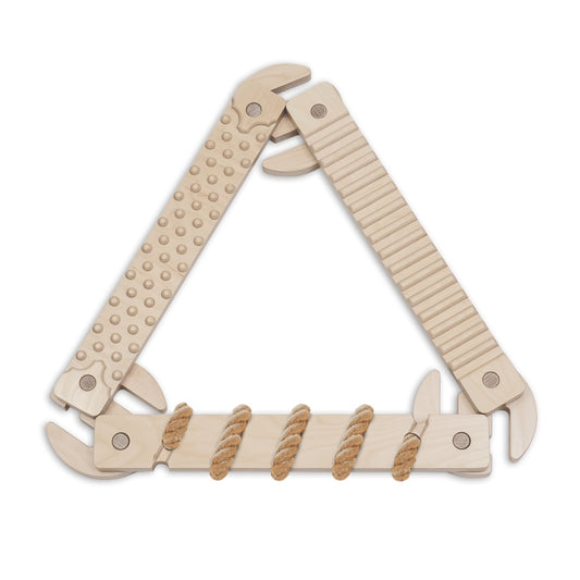 TipiToo® Small Balance Beam 3 Piece Set - Jute Rope